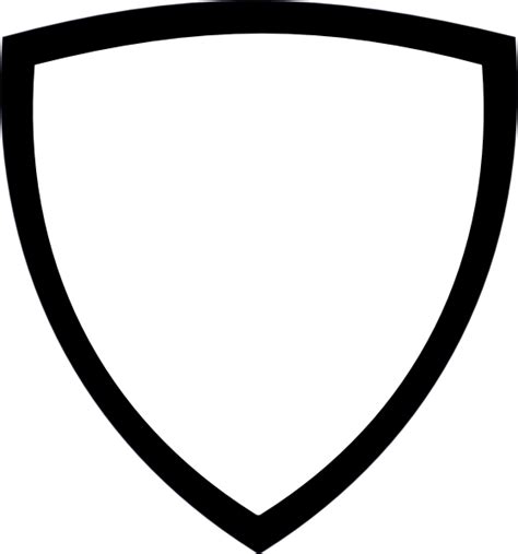 Shield Template Png Clipart Best