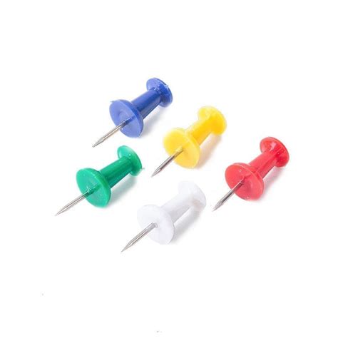 Deli Color Push Pins 23mm 100 Pcs Per Hangable Pp Box Spk Commerce