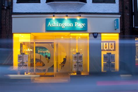 Shopfront And Exterior Sign Design At Ashington Page Warm Led Lighting