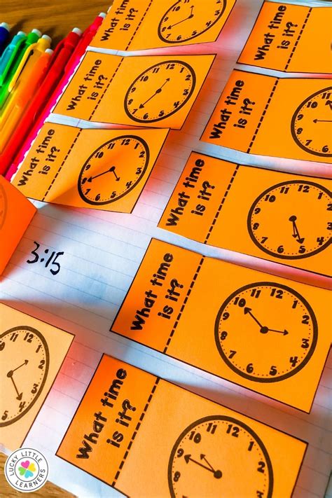 12 Interactive Telling Time Activities For 2nd Graders Lucky Little