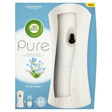Air Wick Pure Auto Spray Machine And Spring Delight Refill Air Freshener