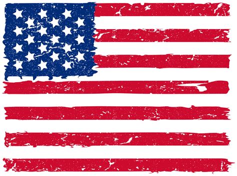 Distressed American Flag Png Kampion