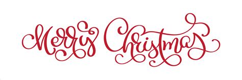 Merry Christmas Lettering Printable