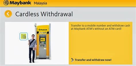 To enjoy overseas cash withdrawal, you will first need to activate the service at any maybank atm. Maybank Cardless Withdrawal New Service Launched ...