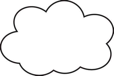 Cartoon Cloud Shape Png Clipart Full Size Clipart 5445031 Pinclipart