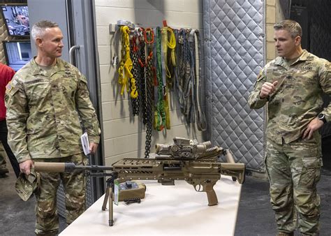 Devcom Commanding General Makes First Visit To Armaments Center