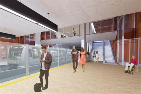 Brussels Metro Station Construction Begins Ground Engineering Ge
