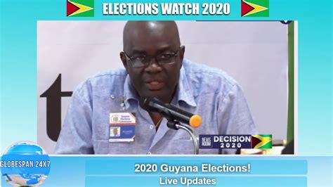 Guyana Elections 2020 ~ Live Updates Gecom Press Conference Youtube