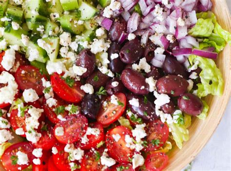 Easy Mediterranean Salad Recipe Primavera Kitchen