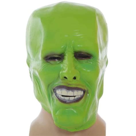 Jim Carrey Mask The Mask Jim Carrey Green Mask Cosplay Best By Xcoser