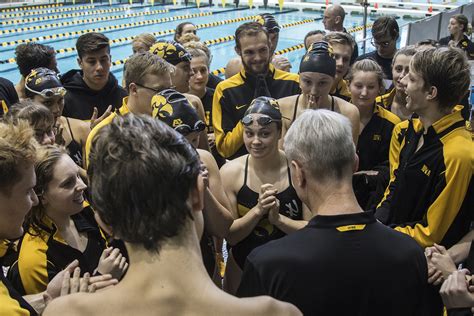 Iowa Swimming And Diving Ready To Open Second Half After Break The