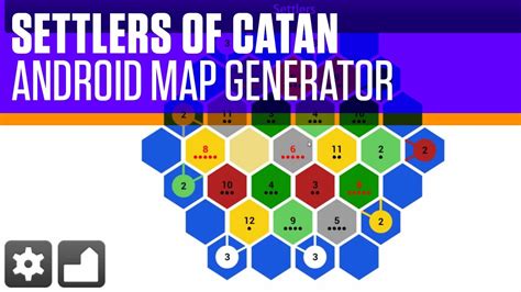 Tap on the g button to generate a randomized map. Better Settlers of Catan Map Generator for Android - YouTube