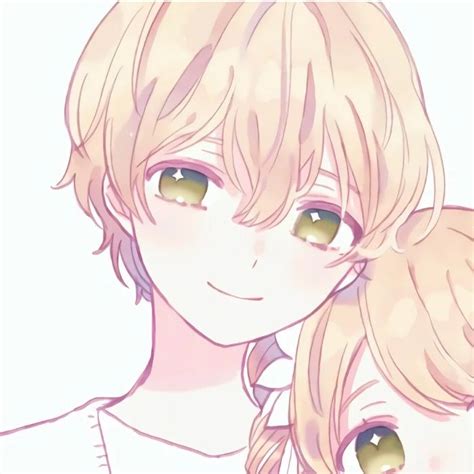 Couple Profile Pic Boy Seni Anime Pasangan Animasi