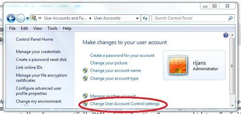 How To Disable Or Turn Off User Account Controluac On Windows 7 Or