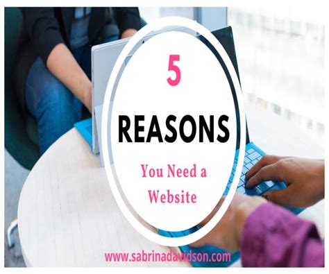 Top 5 Reasons You Need A Website Tech Byte By Sabrina Davidson