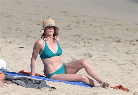 Marg Helgenbergr In Bikini At A Beach In St Barts Hawtcelebs