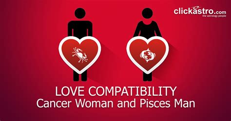 Cancer Woman And Pisces Man Love Compatibility From Clickastro Com