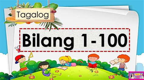 Bilang 1 100 Tagalog Bilang Isa Hanggang Isang Daan Numbers 1 100