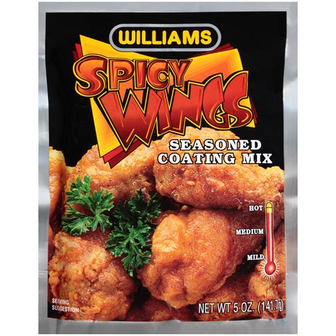 Williams Spicy Wings Seasoning 5 Oz 1417 G