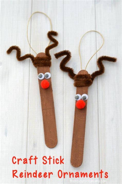 35 Adorable Christmas Craft Stick Projects For Kids Artofit