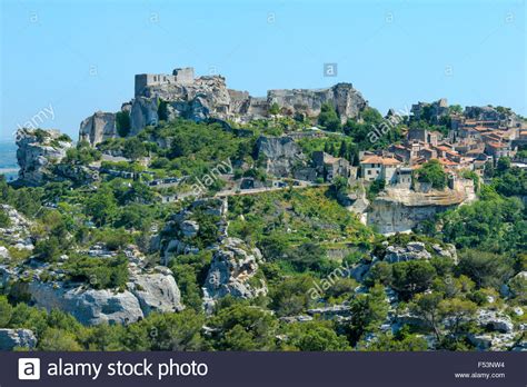 Les Baux De Provence Medieval Village Bouches Du Rhone Provence