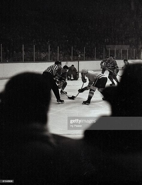 Montreal Canadiens Goalie Jacques Plante In Goal Before Maurice News