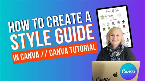 How To Create A Style Guide In Canva Canva Tutorial Youtube