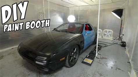 200 Diy Paint Booth Youtube