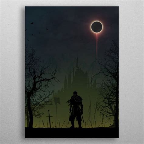 Dark Souls Poster By Kkcreative Displate Dark Souls Painting