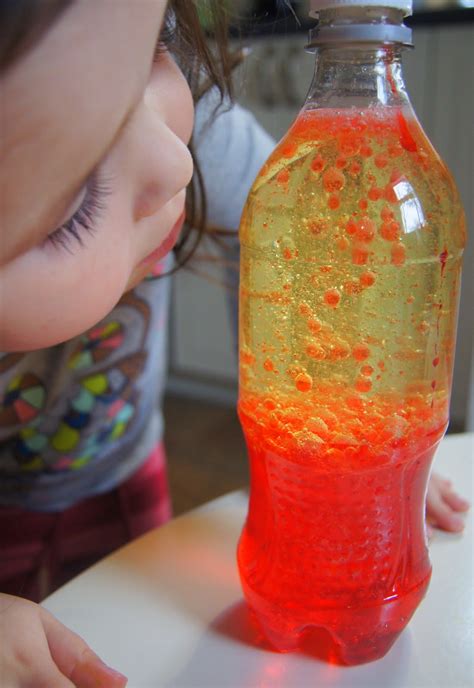 Lava Lamp Experiment Science At Home Making Montessori Ours
