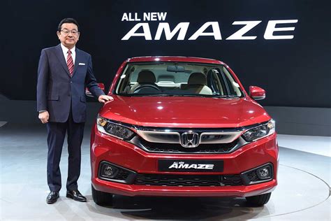All New Honda Amaze Makes Its Global Debut At The Auto Expo 2018 Autobics