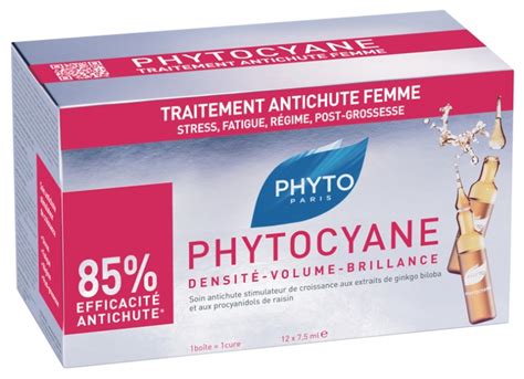 Phyto Phytocyane Soin AntiChute Stimulateur de Croissance Femme 12 x 7