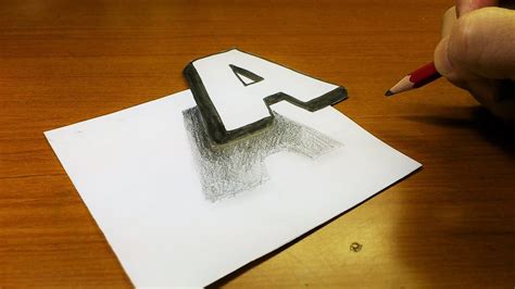 Cars are some of the best cool pictures to draw for all skill in this tutorial, you will learn how to draw three different trees from scratch using various pencil techniques. Very Easy!! How To Drawing 3D Floating Letter "A" - Trick ...