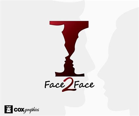 Two Face Logos Two Faces Logo Stock Illustrations 285 Two Faces Logo
