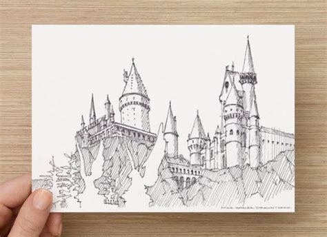 Hogwarts Castle Drawing At Getdrawings Free Download