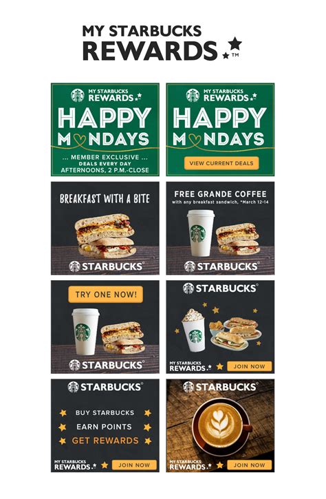 Starbucks Brand Web & Print Advertising on Behance