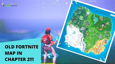 We play fortnite battle royale. How to see the Old Fortnite map in Chapter 2 !!!! - YouTube