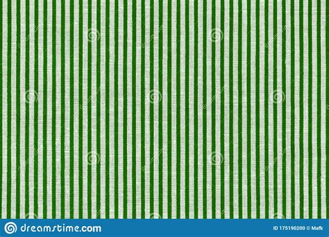Green And White Striped Fabric Texture Bright Colored Cotton