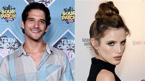 bella thorne and tyler posey confirm their relationship as they are spotted kissing capital