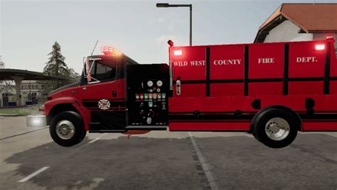 American Fire Truck V Fs Farming Simulator Mod Fs Mody