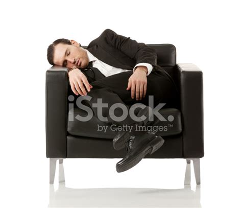 Businessman Sleeping In An Armchair Stock Photo Royalty Free Freeimages
