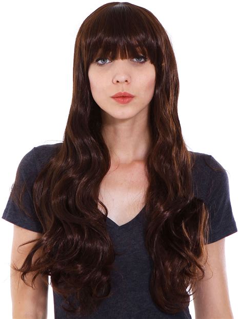 Simplicity Womens Sexy Long Curly Wavy Party Cosplay Full Hair Wig