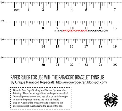 Actual Size Downloadable Tb Skin Test Ruler Printable