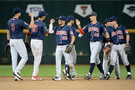 College World Series Arizona Baseball Photo Gallery