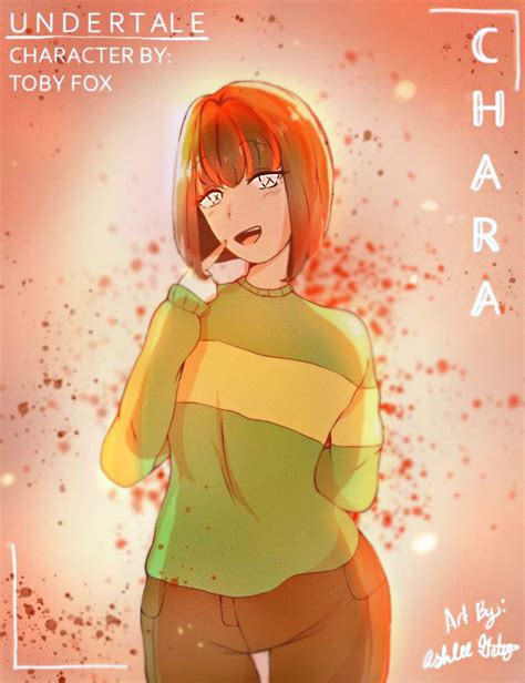 Chara Drawing Remake Digital Art Undertale Aus Amino