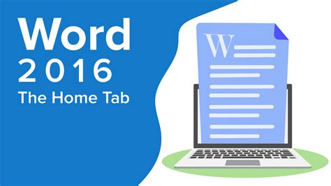 The Home Tab Of Microsoft Word En Online Officekurs Lecturio