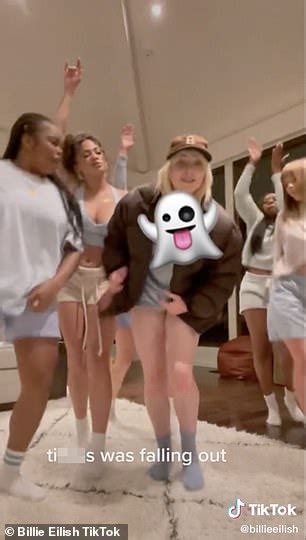 Billie Eilish Suffers Wardrobe Malfunction In TikTok Footage From Racy New Music Video Missing