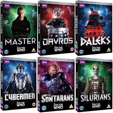 Doctor Who 247 — Details And Artwork For ‘the Monster Collection