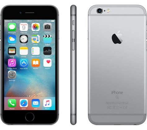 Apple Iphone 6s Plus 64gb Space Gray Atandt A1634 Cdma Gsm Good