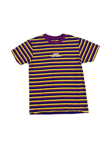 Odd Future Odd Future Rainbow Striped T Shirt Grailed